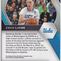 Zach LaVine 2021 2022 Panini Prizm Draft Picks Green Series Mint Card #80