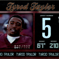 Tyrod Taylor 2011 Press Pass Series Mint Rookie Year Card #41