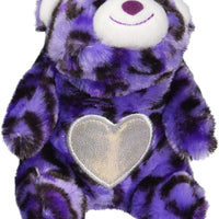 Gund Snuffles Valentines Day 3 Piece Collector Set of 5 Inch Brown, Pink and Purple Snuffles with Hearts