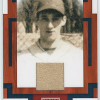 Warren Spahn 2010 Panini Century Collection Game Used Jersey #120/250