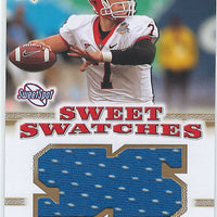 Matthew Stafford 2010  Upper Deck Sweet Spot "Sweet Swatches" HUGE Event Worn Jersey