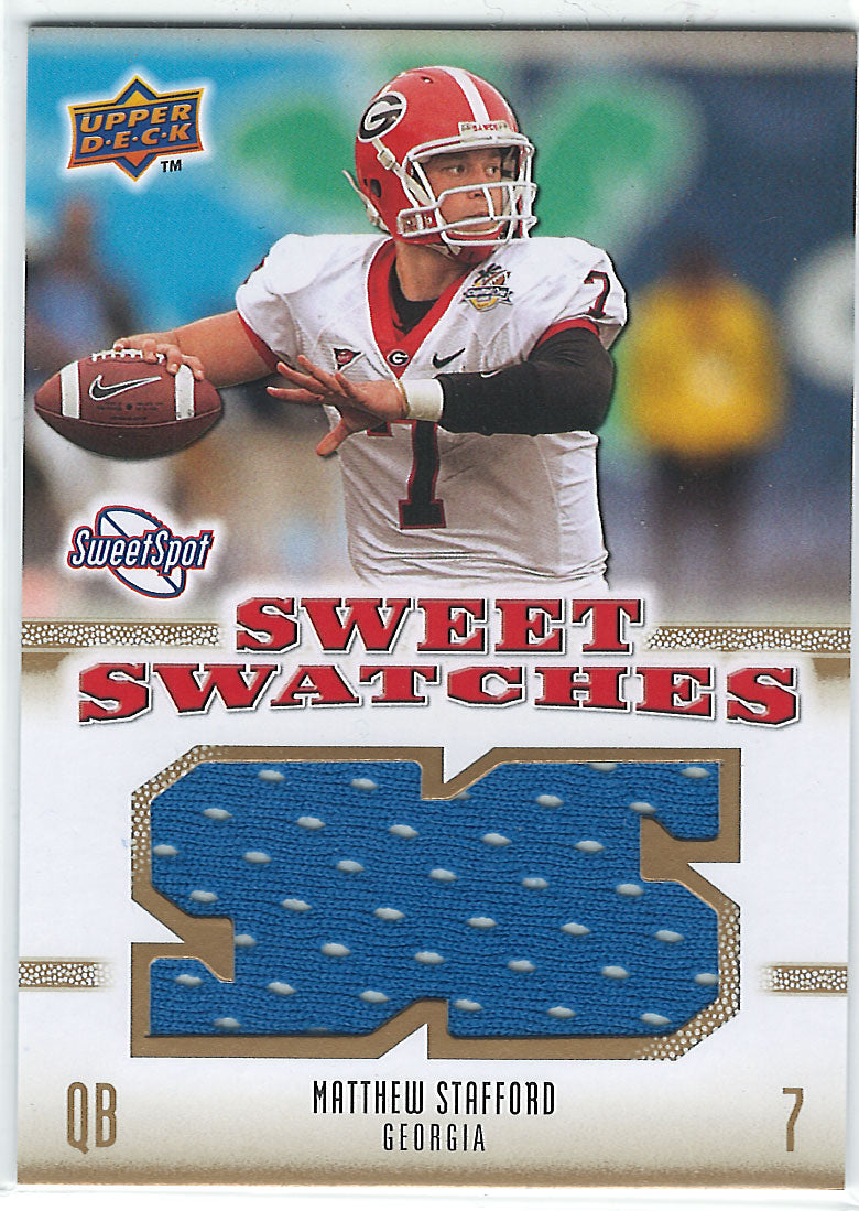 Matthew Stafford 2010  Upper Deck Sweet Spot 