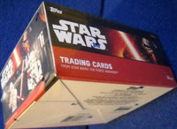 Topps Star Wars The Force Awakens HOBBY Edition 24 Pack Box with 3 EXCLUSIVE FOIL PARALLEL Cards
