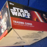 Topps Star Wars The Force Awakens HOBBY Edition 24 Pack Box with 3 EXCLUSIVE FOIL PARALLEL Cards