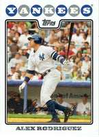 2008 Topps Baseball Series #1 Complete Mint 330 Card Set with Mickey Mantle Plus Rookie Cards of
