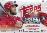 2018 Topps Baseball Series 2 Blaster Box Exclusive PATCH   Hard to Find!!
