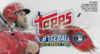 2018 Topps Baseball Series 2 Factory Sealed Retail Box of 24 Packs
