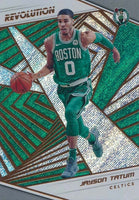 Jayson Tatum 2018 2019 Panini Revolution Series 2nd Year Mint Card #52
