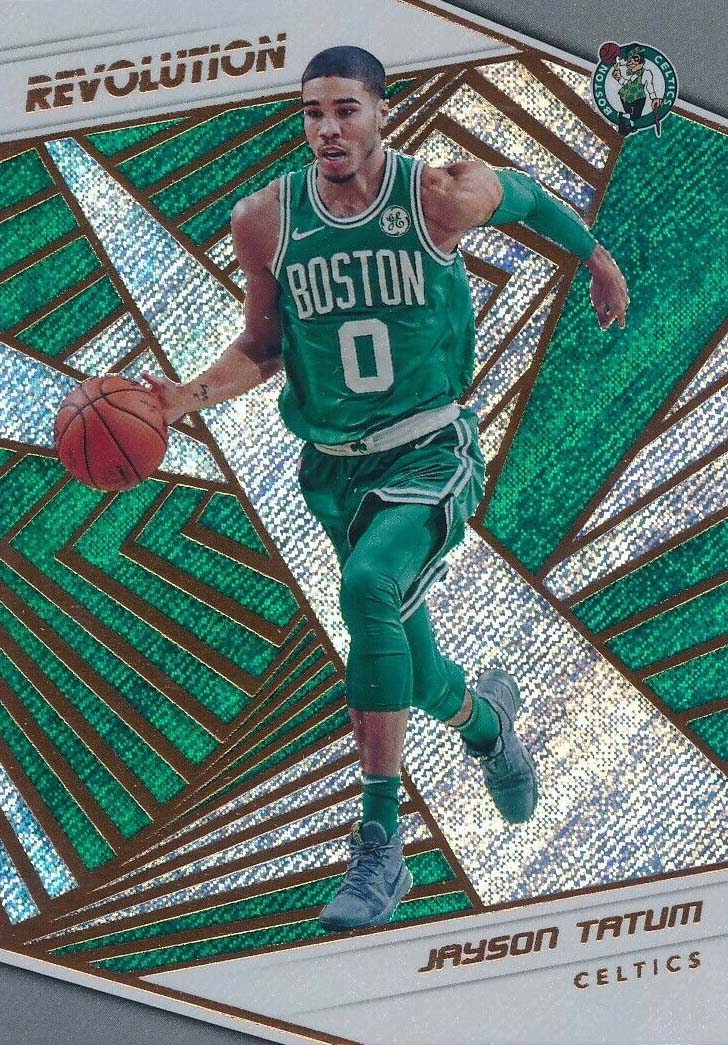 Jayson Tatum 2018 2019 Panini Revolution Series 2nd Year Mint Card #52