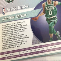 Jayson Tatum 2018 2019 Panini Revolution Series 2nd Year Mint Card #52