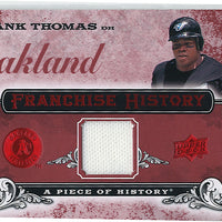 Frank Thomas 2008 Upper Deck Piece of History "Franchise History" Game Used Jersey
