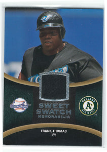 Frank Thomas 2008 Upper Deck Sweet Spot "Sweet Swatch" Game Used Jersey (Black)