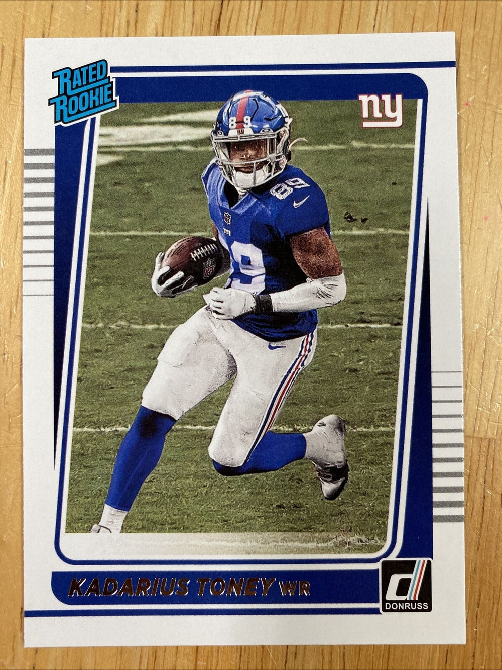 Kadarius Toney 2021 Donruss Rated Rookie Series Mint ROOKIE Card #264