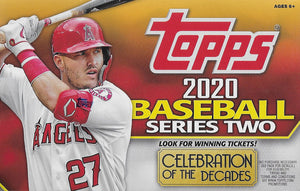 2020 Topps Baseball Series Two Retail Box of 24 Packs