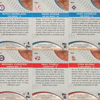 2016 Topps Pressed Into Service Complete Mint Insert Set with Ichiro Suzuki and Stan Musial plus