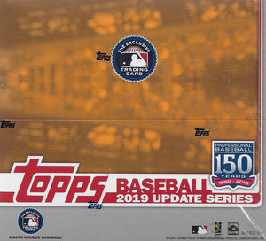 2019 Topps Baseball UPDATE Series Retail Box of 24 Packs