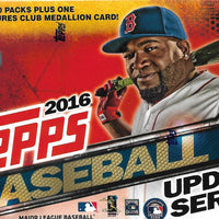 2016 Topps Traded Update Baseball Series Blaster Box Exclusive Home Run Medallion