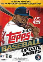 2016 Topps Traded Update Baseball Series Blaster Box Exclusive Home Run Medallion
