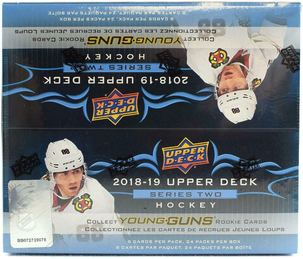 2018 2019 Upper Deck Series Two Factory Sealed Unopened Retail Box