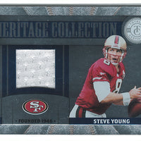 Steve Young 2011 Panini Totally Certified Heritage Collection Game Used Jersey #179/249
